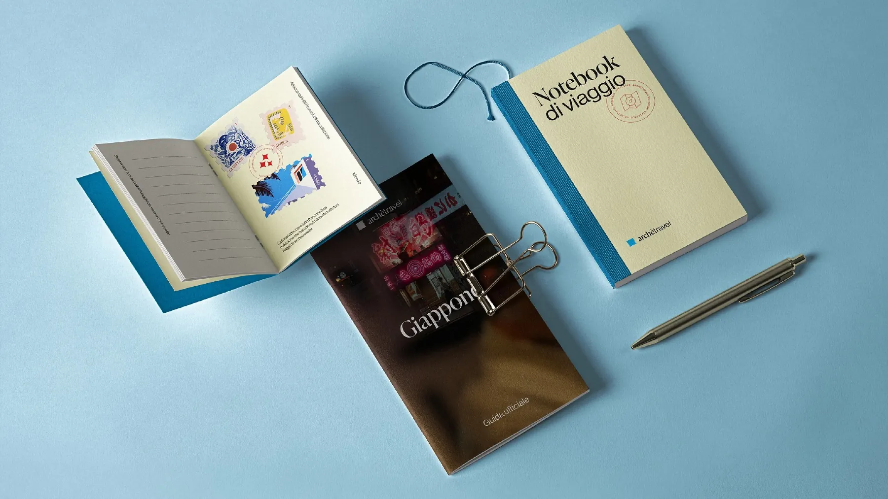 archètravel, kit di viaggio