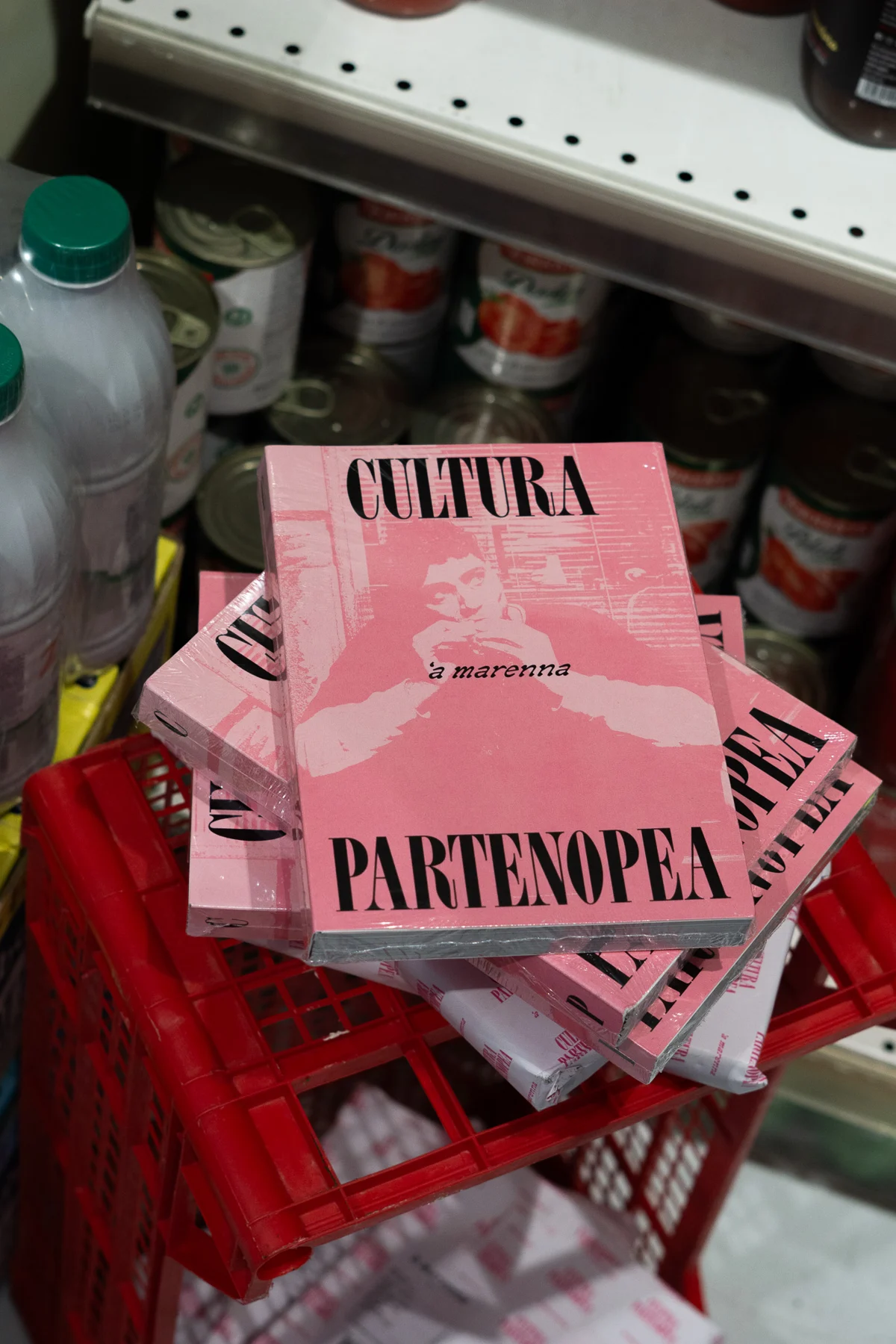 La copertina rosa del secondo volume di Cultura Partenopea.