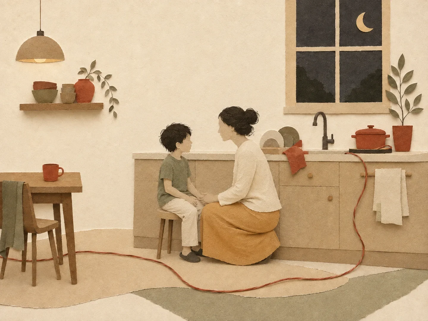 La stessa famiglia ritrova ascolto e connessione.