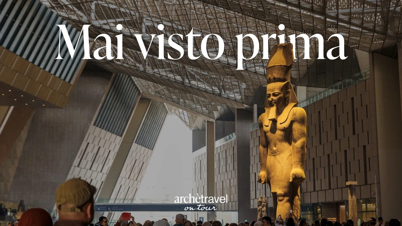 Il documentario al Grand Egyptian Museum