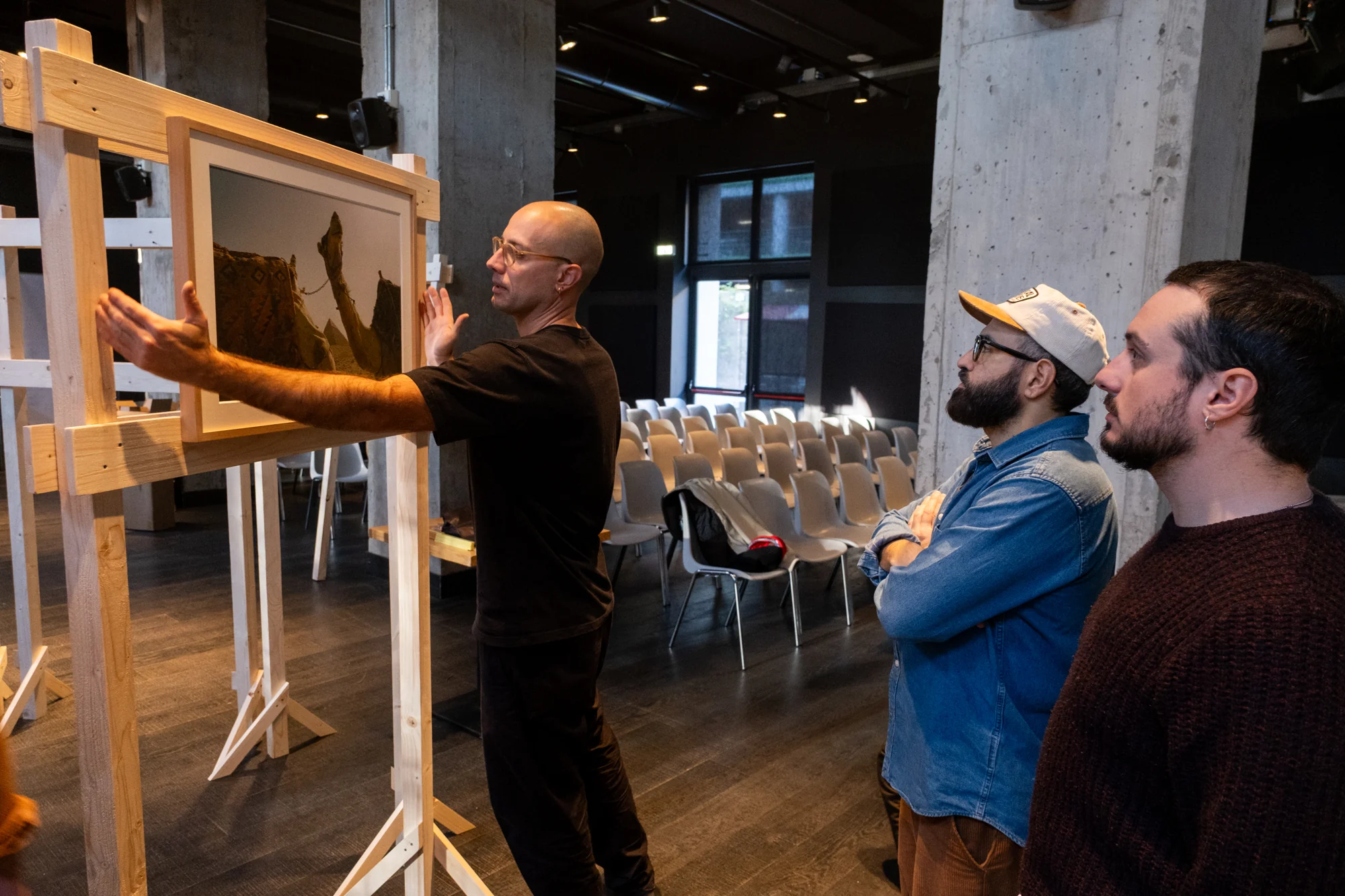 La mostra fotografica durante archètravel Live.