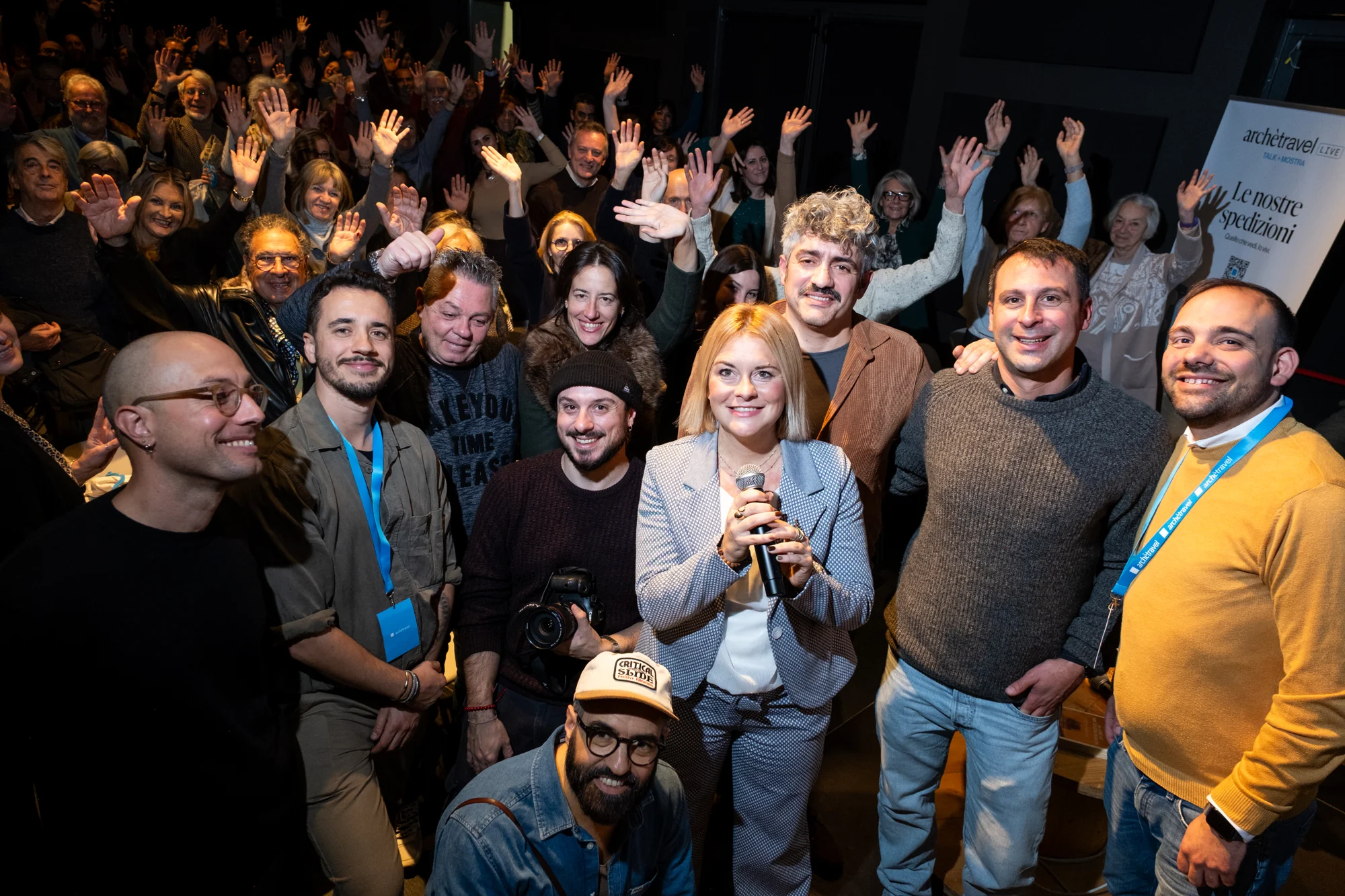 Il pubblico durante archètravel Live.